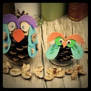 Wooden dried pine nuts